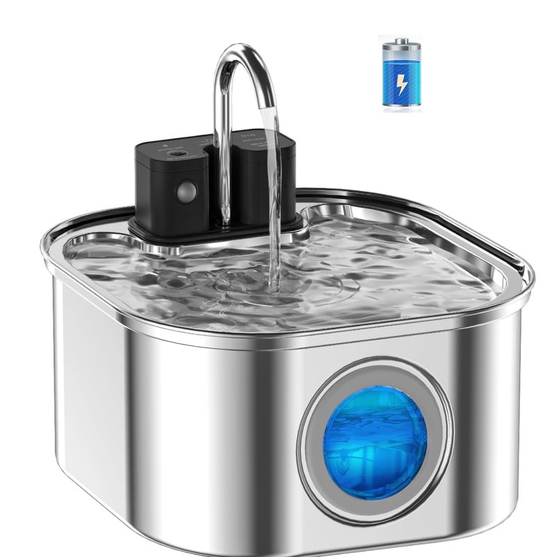 ظرف آبخوری اتوماتیک سنسور دار مخصوص سگ و گربه (3.2 لیتری)